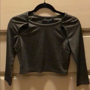Zalora Basics Crop Top